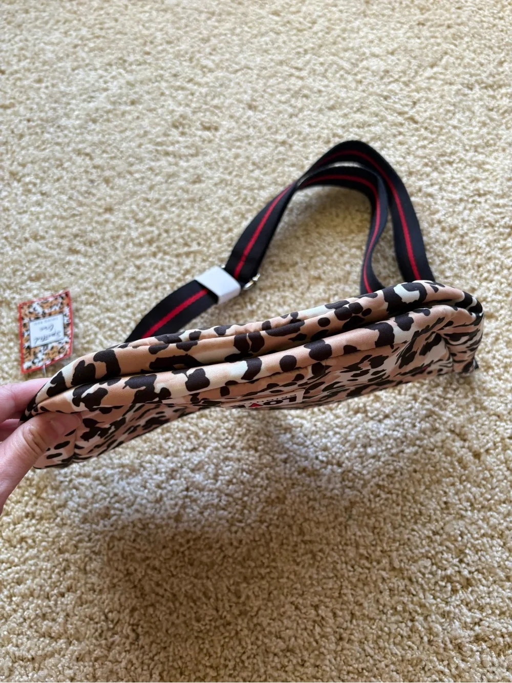 Brighton Spotted Love‎ Swing Bag Leopard Print Crossbody Purse NWT